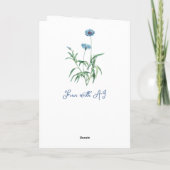 Carte Inséparables | Félicitations pour votre mariage (Dos)