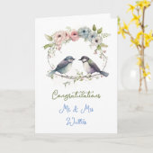 Carte Inséparables | Félicitations pour votre mariage (Fleur jaune)