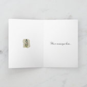 Carte Inséparables français victoriens aiment la chanson (Intérieur)