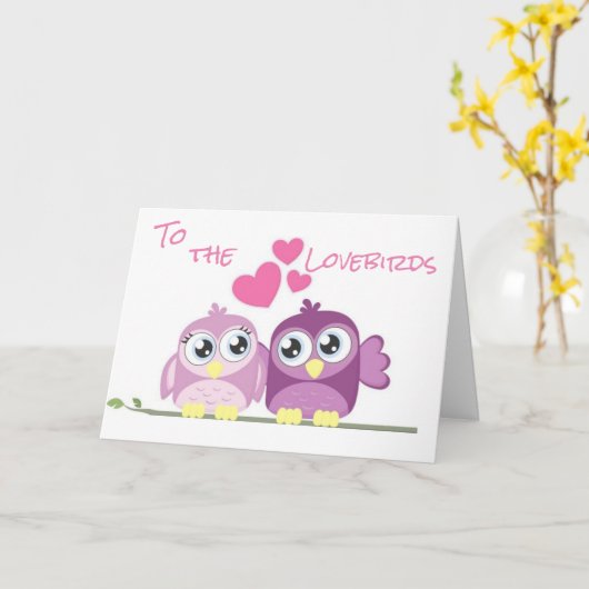 CARTE **INSÉPARABLES TRÈS SPÉCIAUX** LE JOUR DE **LEUR M (Fleur jaune)