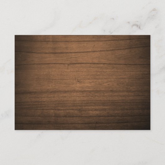 Carte insertive Bocaux en bois rustique Lumières D (Dos)