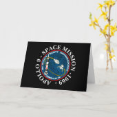 Carte Insigne Apollo 9 Space Mission 1969 (Fleur jaune)
