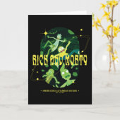 Carte Insigne de devis de décrochage de Rick et Morty (Fleur jaune)