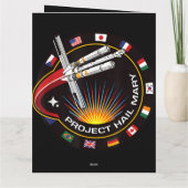 Carte Insigne de mission spatiale (Dos)