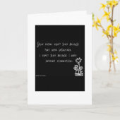 Carte Insomnie (Fleur jaune)