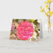 Carte Inspirante - Amour (Fleur jaune)