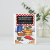 Carte Inspirante de Spécial Petit Déjeuner (Debout devant)