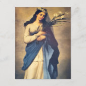 Carte Inspirante Sainte Philomène (Dos)