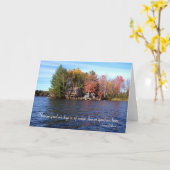 Carte Inspiration (Fleur jaune)