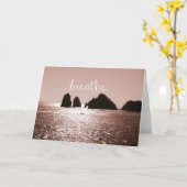 Carte Inspiration. (Fleur jaune)