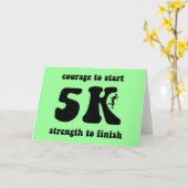 Carte Inspiration 5K (Fleur jaune)