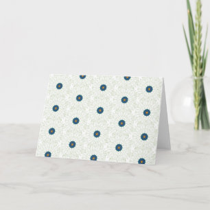 Carte inspiration du paon