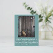 Carte Inspiration : En attente 1 (Debout devant)