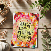 Carte Inspiration "Nouveau Début" Plutôt