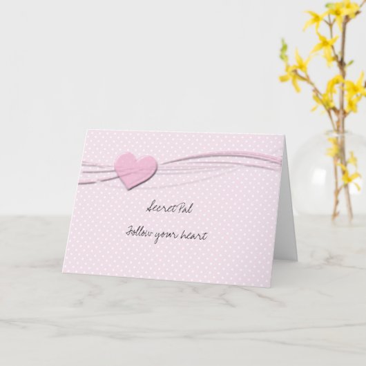 Carte Inspiration secrète de pal (Fleur jaune)