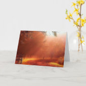 Carte Inspiration Sunrise (Fleur jaune)