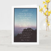 Carte Inspiration "Vie" (Fleur jaune)