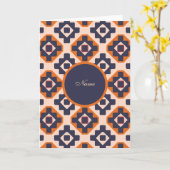 Carte Inspiration Zulu (Fleur jaune)