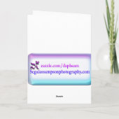 Carte Inspirational Atteindre votre objectif Clouds Card (Dos)