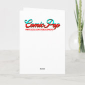 Carte Inspirational Quote and City Woman (Dos)