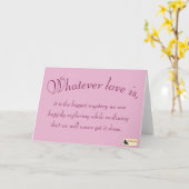 Carte Inspirationnelle - Amour (Fleur jaune)