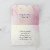 Carte Inspirationnelle Bible Verse rose Fête des mères f (Intérieur)