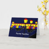 Carte Inspirations Ponte Vecchio (Fleur jaune)