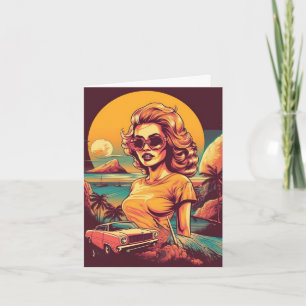Carte Inspiré des années 50