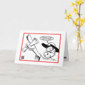 CARTE INSPIRÉ : "DON DON QUICHOTTE " (Fleur jaune)