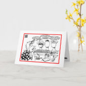 CARTE INSPIRÉ : "IOU " (Fleur jaune)