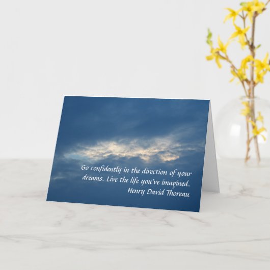 Carte inspirée (Fleur jaune)