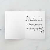 Carte inspirée de citation de chat de fusée de (Intérieur)