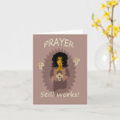 Carte inspirée vierge de note (Fleur jaune)