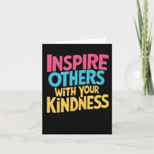 Carte Inspirer D'Autres Avec Votre Sticker Kindness1