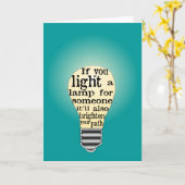 Carte Inspirer le devis de prestation de soins (Fleur jaune)