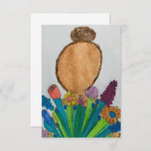 Carte "Inspirer Lynn" en Z (Devant / Derrière)