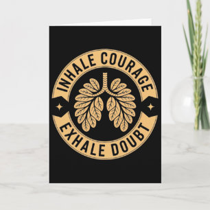 Carte Inspirez Courage Expirez Doute Yoga Inspirant Shi