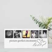 Carte instagram photo mariage (Debout devant)