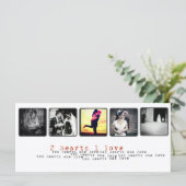 Carte instagram photo mariage (Debout devant)