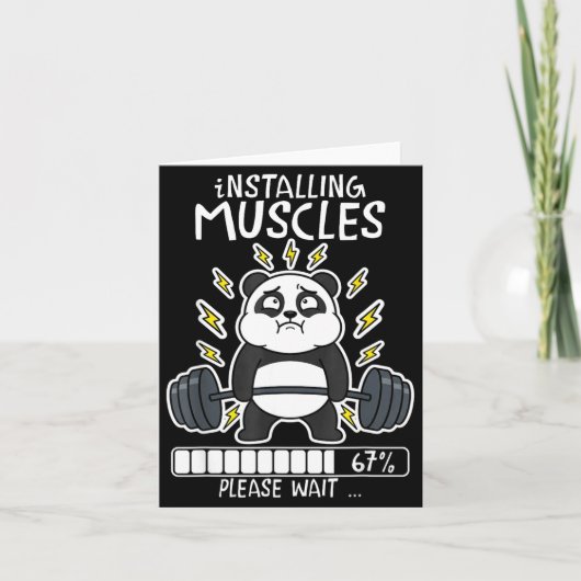 Carte Installing muscles wait panda loading 67 gym (Devant)