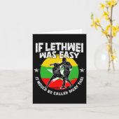 Carte Instructeur Lethwei Boxer Birmanie Boxer Birmanie  (Fleur jaune)