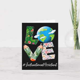 Carte Instructionnel Amour Instantané Monde Jour de la T