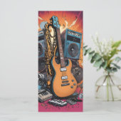 Carte Instruments de musique (Debout devant)