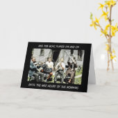 CARTE INSTRUMENTS MUSICAUX À BANDE DE 4 PIÈCES 1920 (Fleur jaune)