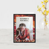 Carte Intelligence Artificielle Humoristique (Fleur jaune)