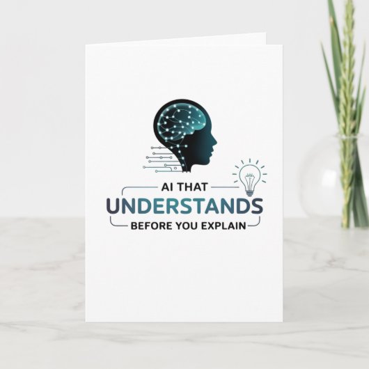 Carte Intelligence Artificielle Smart Tech Design (Devant)