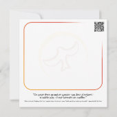 Carte "Interdit de rouiller" (Dos)