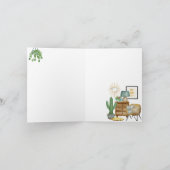 Carte Intérieur chaleureux avec plantes (Intérieur)