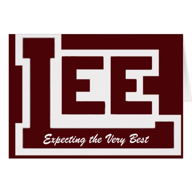 Carte intérieure de Lee (Devant horizontal)