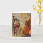 Carte Interlude musical (Fleur jaune)